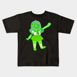 Gore Girl (Green) Kids T-Shirt